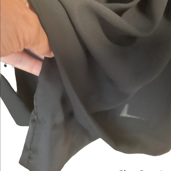 Vintage COCO Of California Black Ruffle Dress Sz 8 - Picture 4 of 9